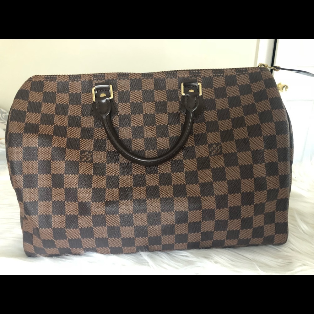 Louis Vuitton Speedy 35 Damier Ebene